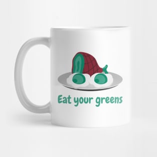 Eat Your Greens Breakfast | Funny Gift Idea for Kids Mug